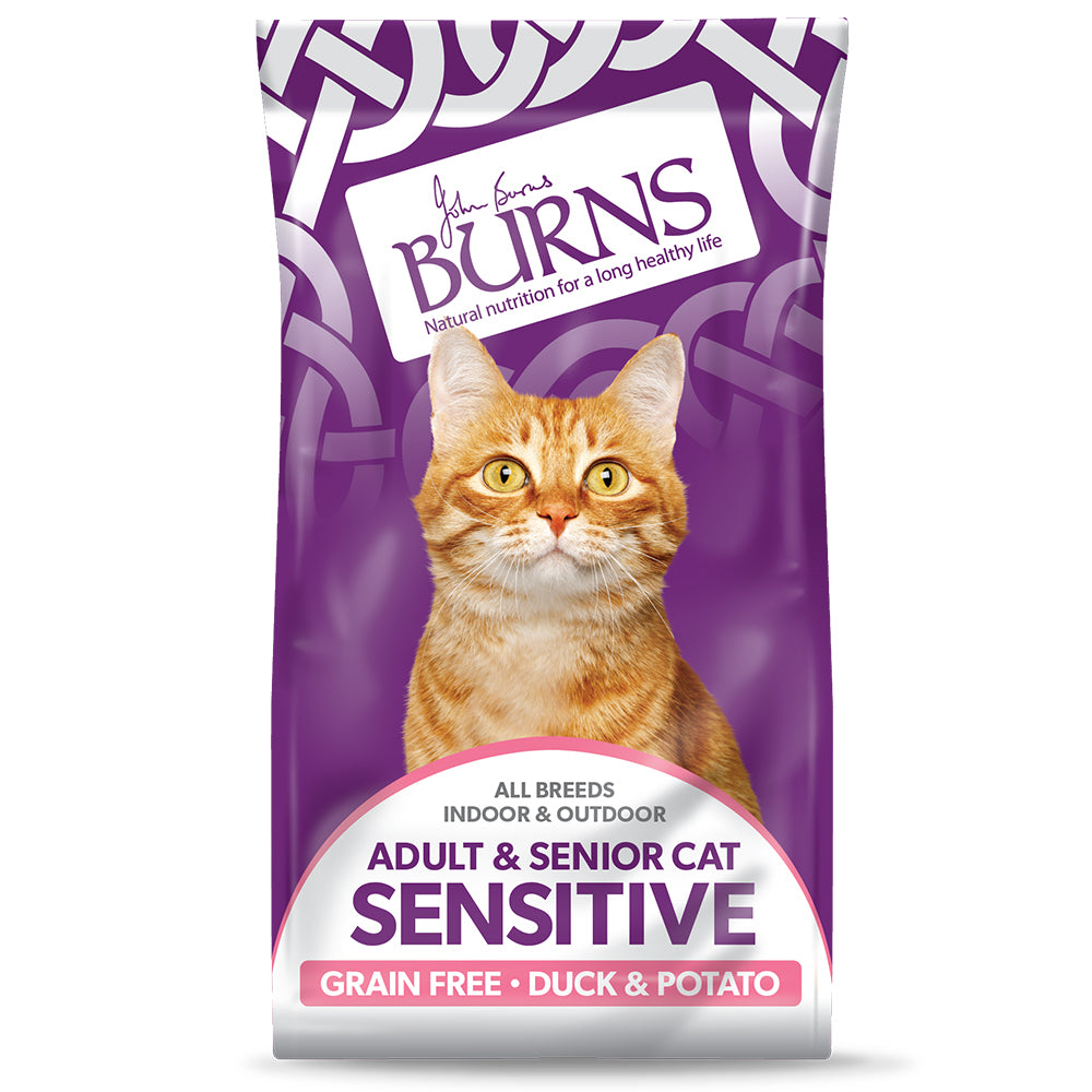 Burns Original Cat Food Sensitive Grain Free Duck Petstop