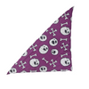 Barking Bandana - Halloween Skull - Purple
