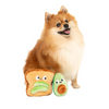Fuzzyard Plush Dog Toy - Avocado & Toast