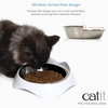Catit Pixi Double Food Dish White