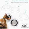 Catit Pixi Double Food Dish White