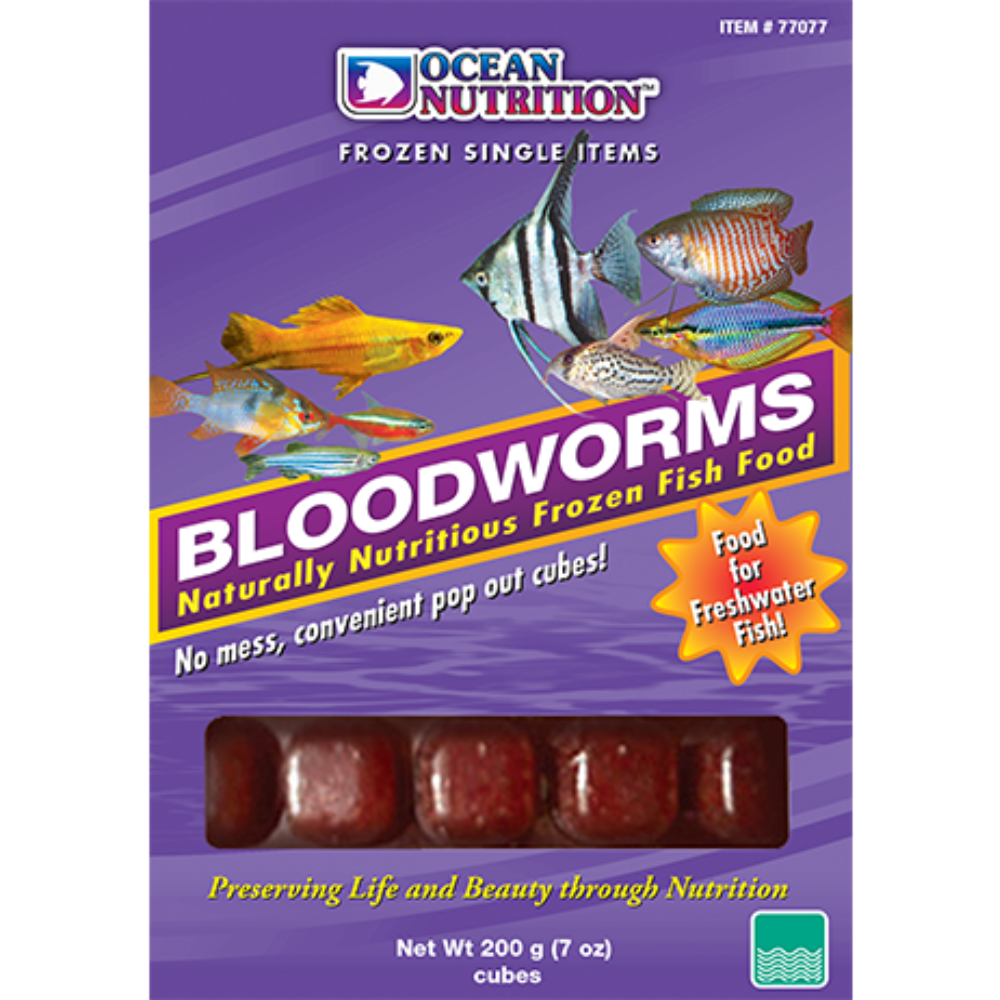 Frozen bloodworms shop pets at home