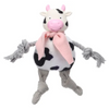 Flamingo - Dog Toy - Sjala Cow with Rope - White