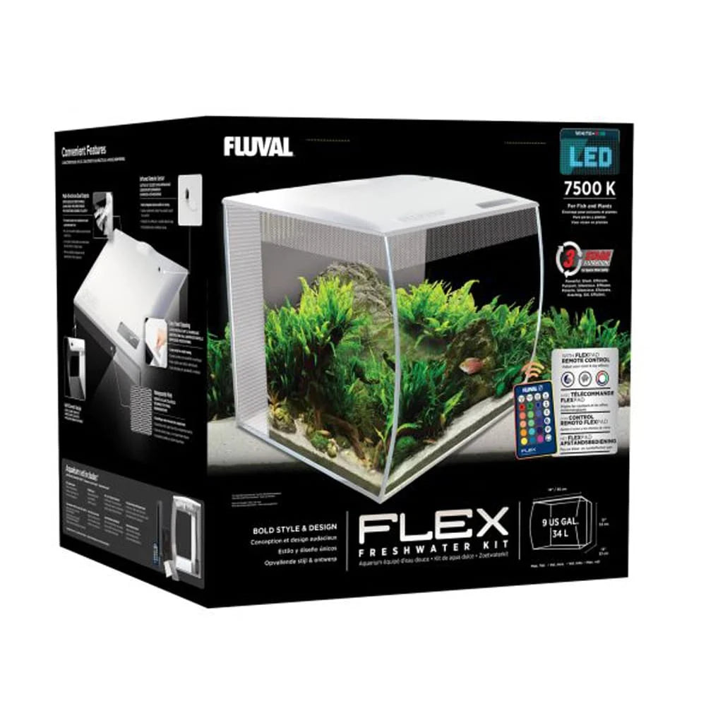 Fluval FLEX Aquarium Kit 34L Petstop