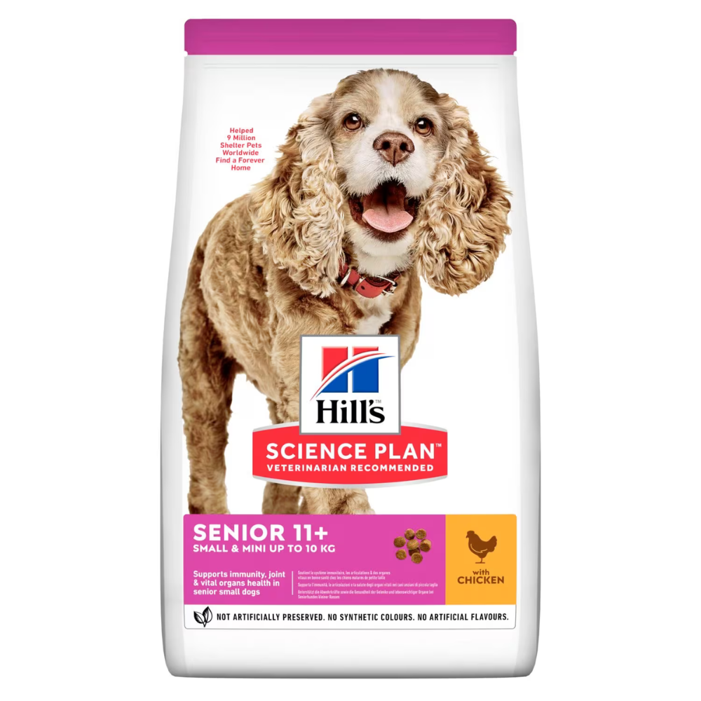 Hill's Science Plan Senior Small Mini Chicken Petstop