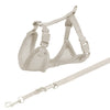 Trixie Junior Puppy Soft Harness with Lead Grey