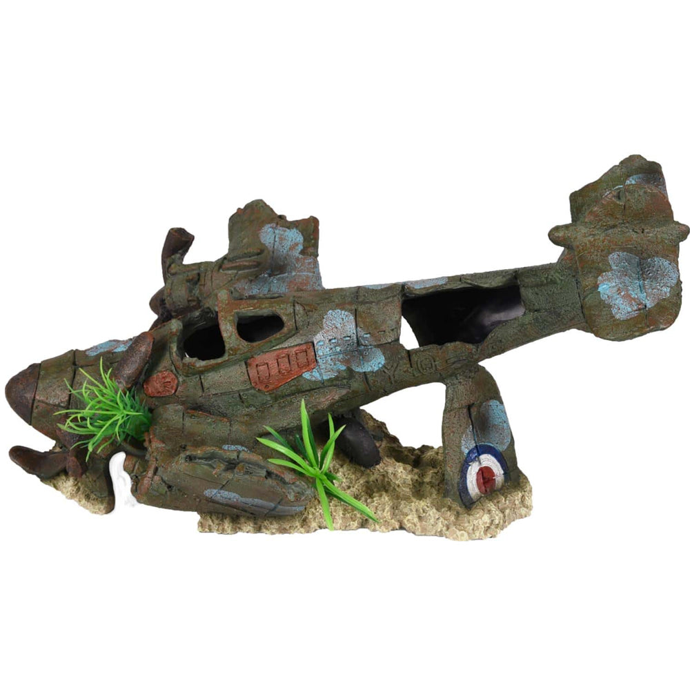 Flamingo Aquarium Ornament Azur Plane Petstop