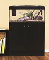 Marina Premium 84 2 Door Cabinet Black / Black Ash