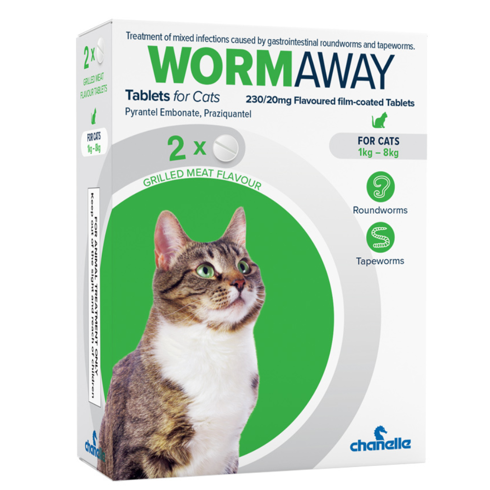can you give a cat tobacco for worms is that tobacco, or tomato, hornworm? Advantage Tapeworm Dewormer (Praziquantel Tablets)