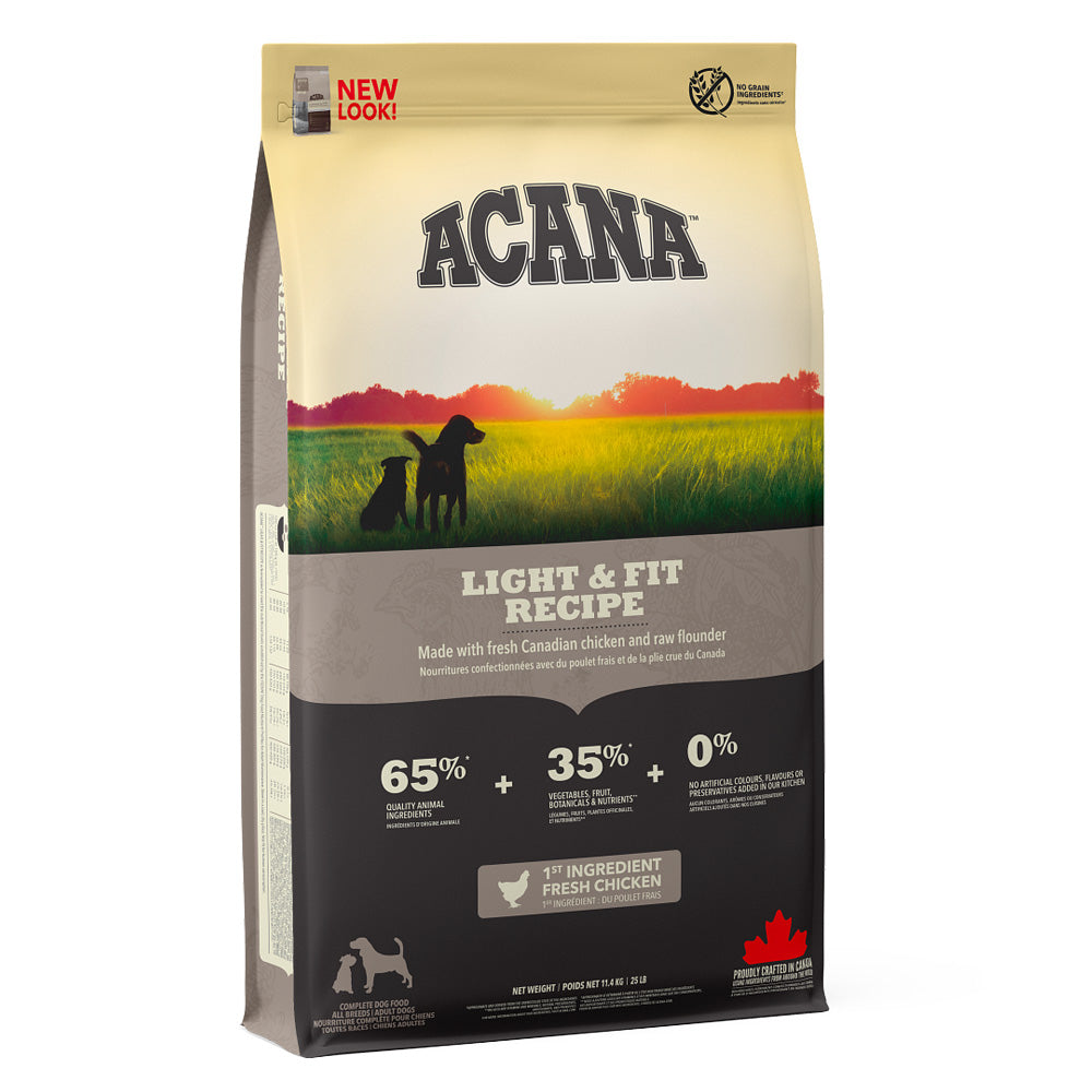 Acana Dog Food Heritage Light Fit Petstop