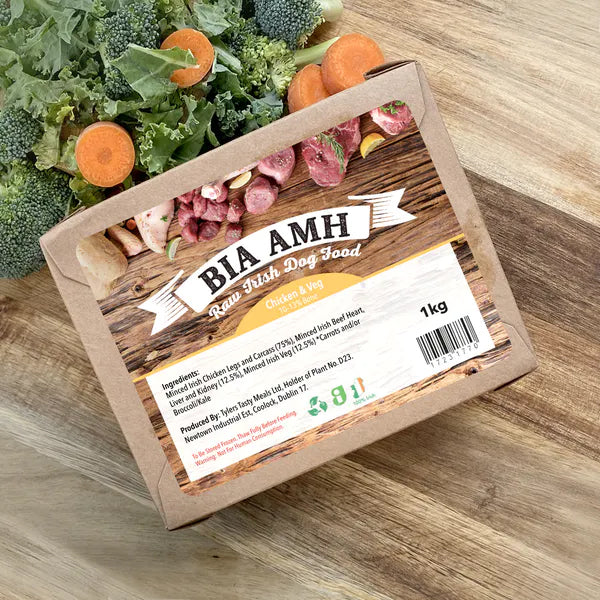 BIA AMH Raw Dog Food Chicken Veg Petstop - Main Image