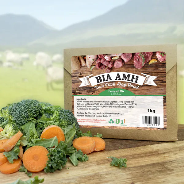 BIA AMH Raw Dog Food Farmyard Mix Petstop