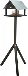 Natura Bird Feeder with Stand Black