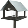 Natura Bird Feeder with Stand Black