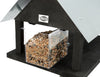 Natura Bird Feeder with Stand Black