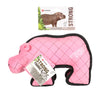 Strong Stuff Hippo Dog Toy with Squeaker