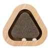 scratching-cardboard-triangle-with-toy-balls