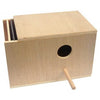 Wooden Nesting Box - Budgie