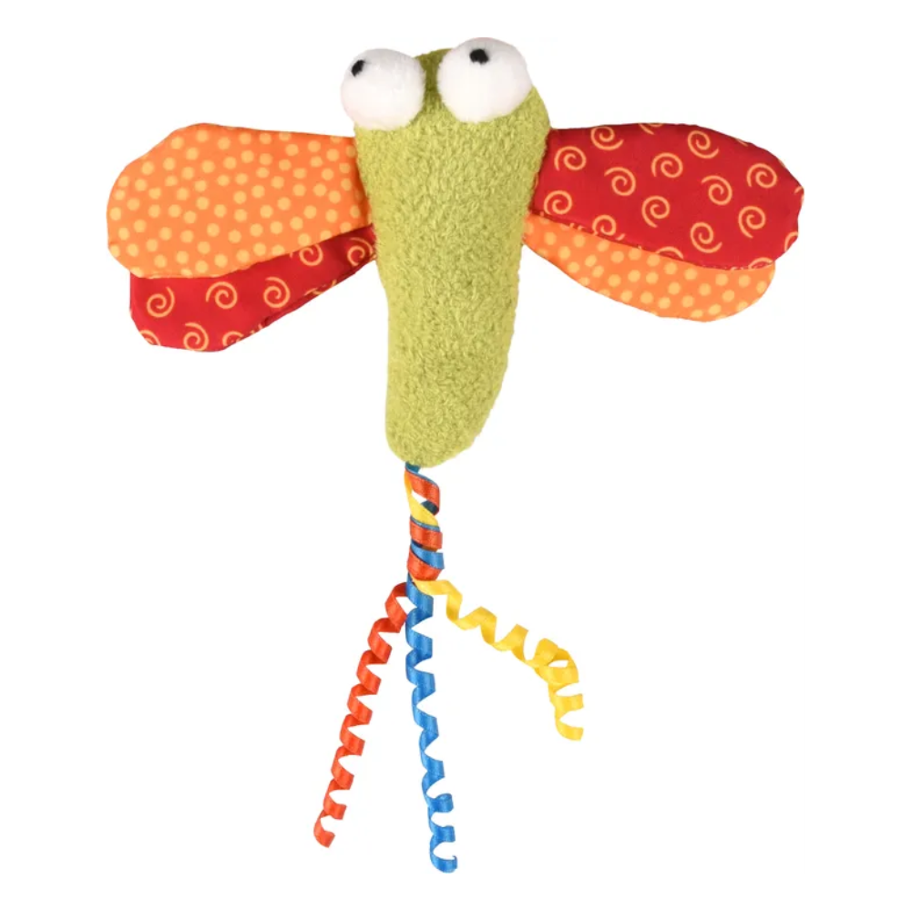 Yowly Dragonfly with Curly Tails Cat Toy Petstop