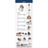 Shih Tzu Slim Wall Calendar 2026