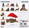 German Shepherd Modern Wall Calendar 2027
