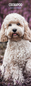 Cockapoo Slim Wall Calendar 2027