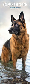 German Shepherd Slim Wall Calendar 2027