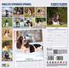 English Springer Spaniel Traditional Wall Calendar 2027