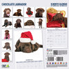 Chocolate Labrador Modern Wall Calendar 2027