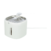 Aqua Pure Drinking Fountain - with Stainless Steel Drinking Bowl - White