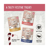 Cupid & Comet Christmas Dinner Stocking - Cat