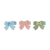 Flamingo Hair Clip Bows - Becca 3 Pieces Mix