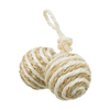 2 Sisal Balls on a Rope
