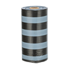 Dog Poop Bags Medium 4 Rolls Striped