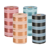 Dog Poop Bags Medium 4 Rolls Striped