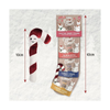 Cupid & Comet Christmas Dinner Stocking - Cat