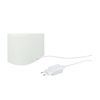 Aqua Pure Drinking Fountain - with Stainless Steel Drinking Bowl - White