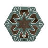 Trixie Christmas Cat Scratcher - Snowflake with Balls