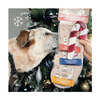 Christmas Cupid & Comet Dinner Stocking - Dog