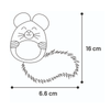 Flamingo Cat Toy - Grali Mouse