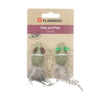 Flamingo Cat Toy - Katti Catnip Mouse with Feathers