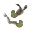 Flamingo Cat Toy - Katti Catnip Bird with Feathers