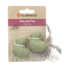 Flamingo Cat Toy - Katti Catnip Bird with Feathers