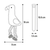 Flamingo Cat Toy - Tucca Flamingo with Catnip Option