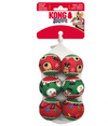 Christmas KONG Squeakair - Tennis Balls - Santa Rudolph & Snowman