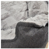 Alice & Co - Luna - Dark Grey Velvet Dog Bed