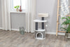 Marco Cat Tree - White & Beige