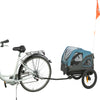 Foldable Bicycle Trailer for Dogs - Blue