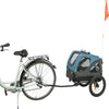Foldable Bicycle Trailer for Dogs - Blue
