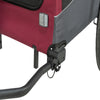 Foldable Bicycle Trailer for Dogs - Red